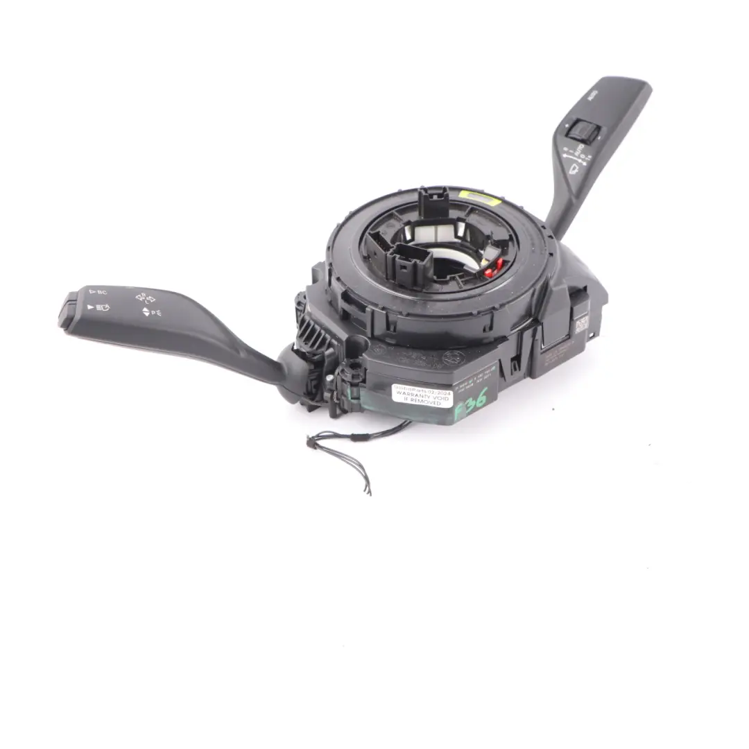 Steering Column Cluster BMW F22 F30 F32 LCI Wiper Switch Stalk Squib to with Part number 9490792 Steering Column Cluster BMW F22 F30 F32 LCI Wiper Switch Stalk Squib - SKU 9490792 - Part number 9490792