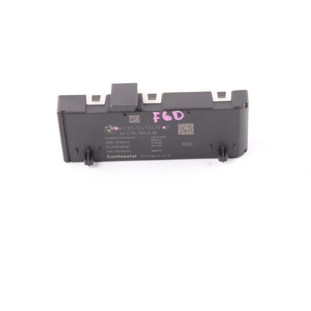 Trunk Lid Automatic Lift Control Module BMW F45 F48 F15 F31 F36 Mini F60 - SKU 9491419 - Part number 9491419