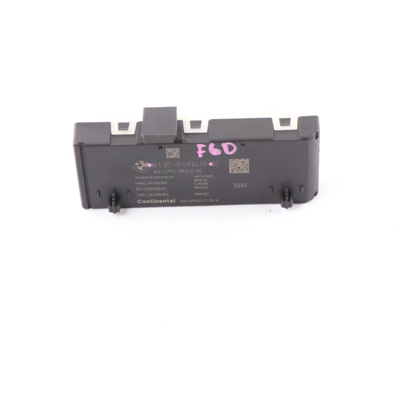 BMW F45 F48 F15 F31 F36 Mini F60 Trunk Lid Automatic Lift Control Module 9491419
