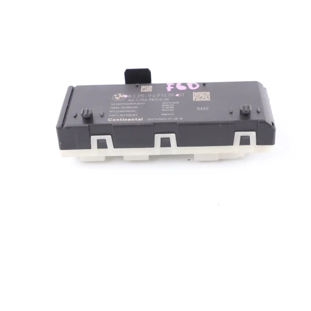 Modulo per sollevamento automatico bagagliaio per BMW F45 F48 F15 F31 F36 Mini F60 con numero di parte 9491419 BMW F45 F48 F15 F31 F36 Mini F60 Modulo per sollevamento automatico bagagliaio - SKU 9491419 - Numero di parte 9491419