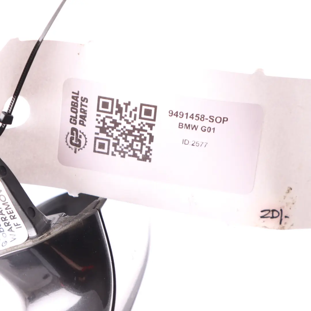 Door Handle Outside Grab Rear Right Sophistograu Grey Metallic to BMW G01 with Part number 9491458 BMW G01 Door Handle Outside Grab Rear Right Sophistograu Grey Metallic - SKU 9491458-SOP - Part number 9491458