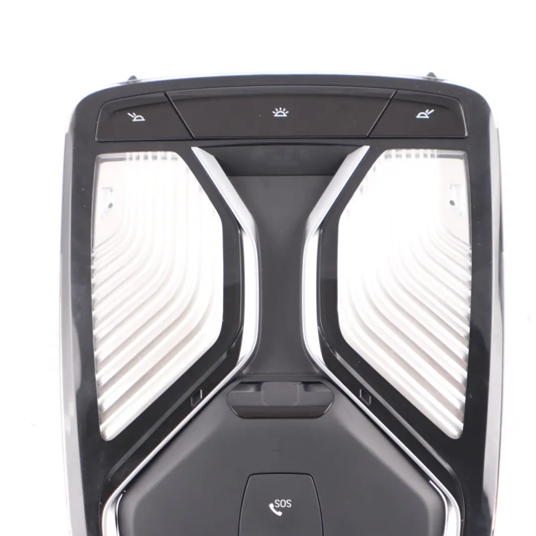 Roof Light Front Reading Lamp Interior Switch Panel Unit Black to BMW G11 with Part number 9493062 BMW G11 Roof Light Front Reading Lamp Interior Switch Panel Unit Black - SKU 9493062 - Part number 9493062