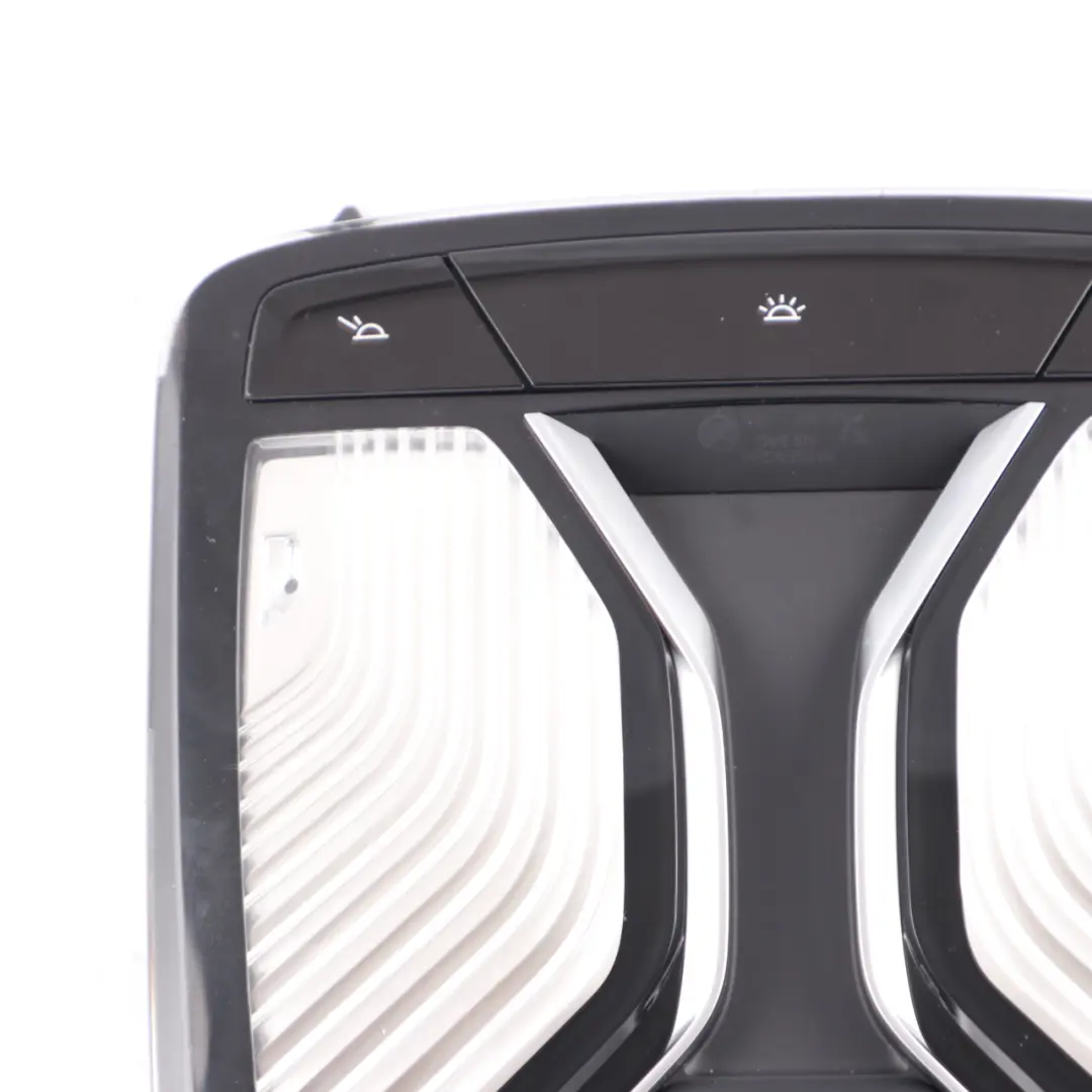 Roof Light Front Reading Lamp Interior Switch Panel Unit Black to BMW G11 with Part number 9493062 BMW G11 Roof Light Front Reading Lamp Interior Switch Panel Unit Black - SKU 9493062 - Part number 9493062