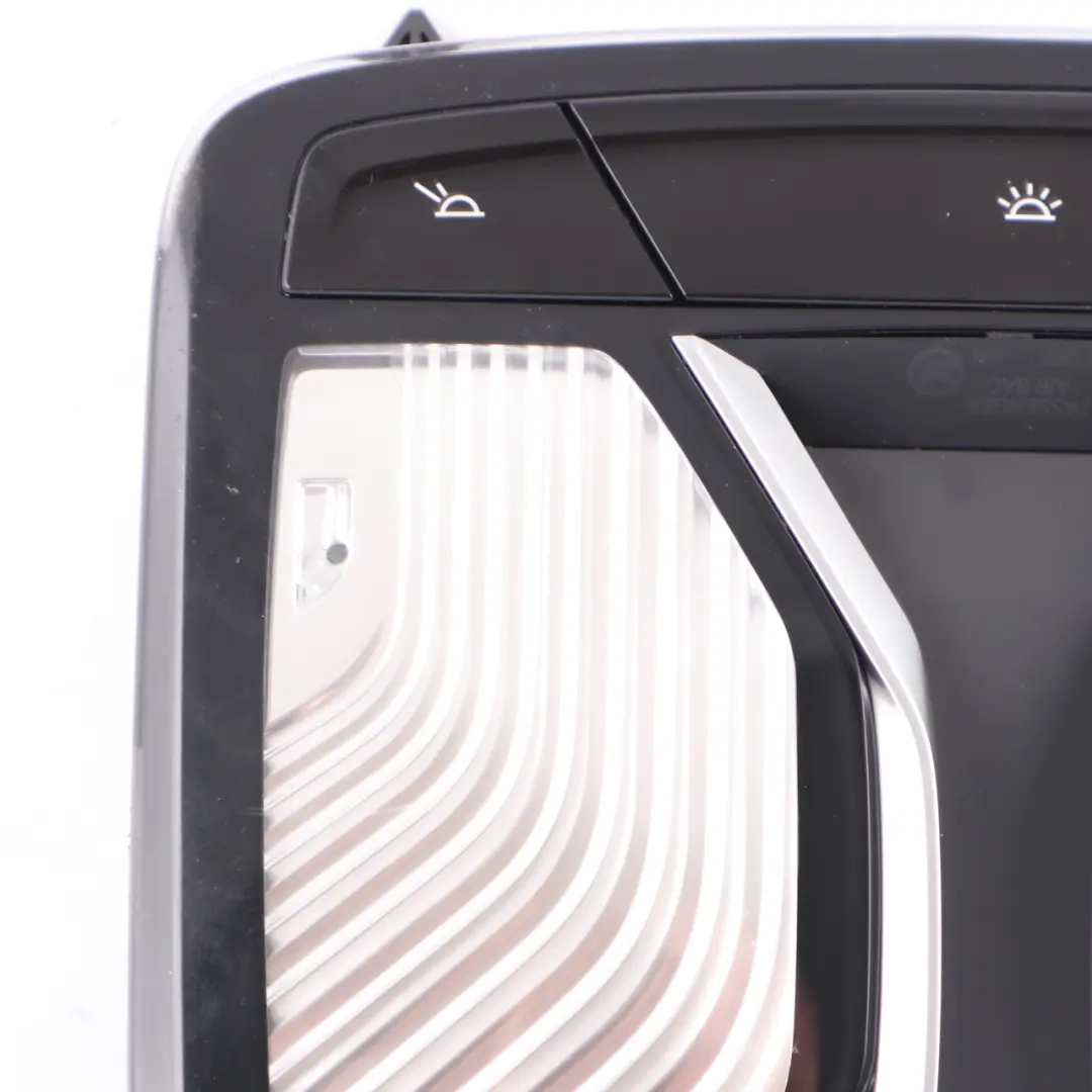 Roof Light Front Reading Lamp Interior Switch Panel Unit Black to BMW G11 with Part number 9493062 BMW G11 Roof Light Front Reading Lamp Interior Switch Panel Unit Black - SKU 9493062 - Part number 9493062