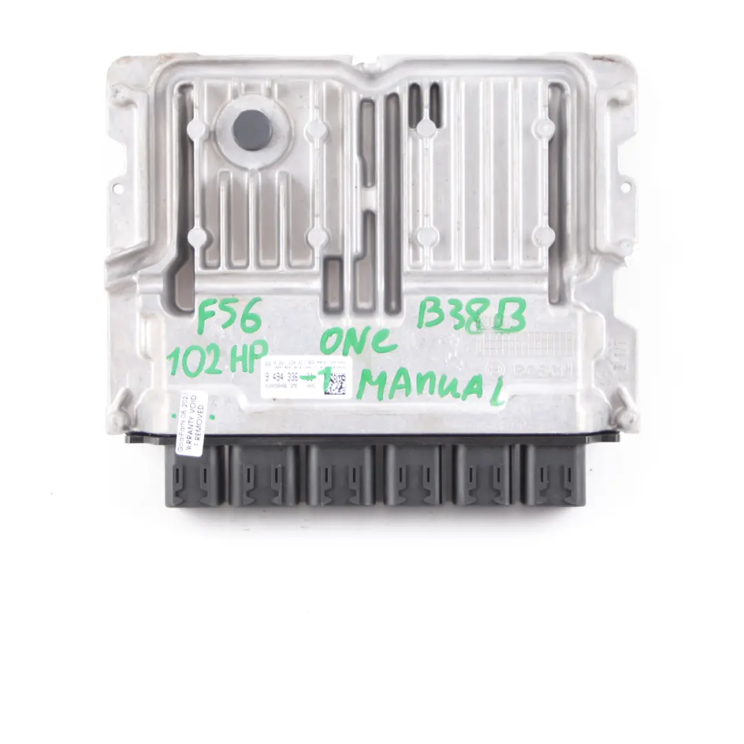 Mini One F56 B38 102HP Petrol Engine ECU Control Unit Kit DDE BDC Key - SKU 9494336-1  - Part number 9494336