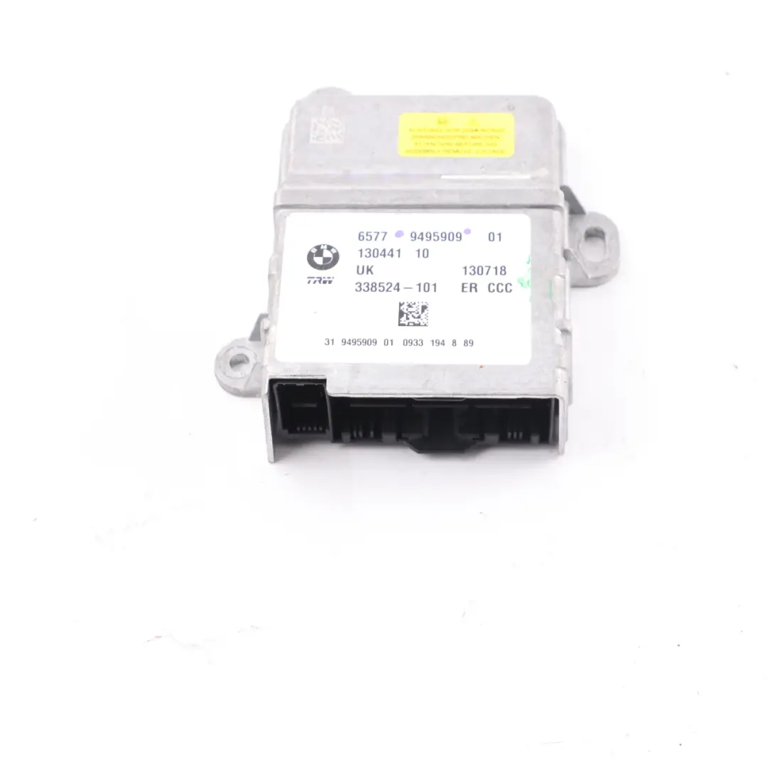 Airbag Module BMW F45 X1 F48 Mini F54 F55 F56 Air Bag Control Unit ECU  - SKU 9495909 - Part number 9495909