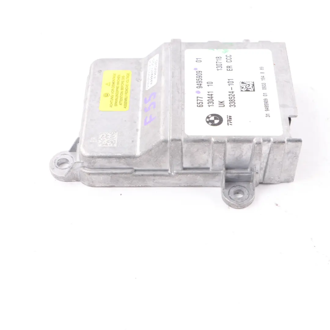 Airbag Module BMW F45 X1 F48 Mini F54 F55 F56 Air Bag Control Unit ECU  - SKU 9495909 - Part number 9495909