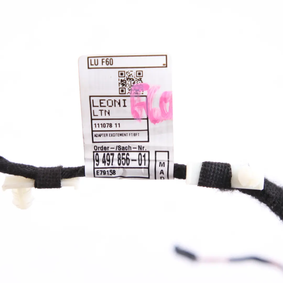 Wiring Cable Mini F60 Loom Adapter Excitement FT/BFT to with Part number 9497856 Wiring Cable Mini F60 Loom Adapter Excitement FT/BFT - SKU 9497856 - Part number 9497856