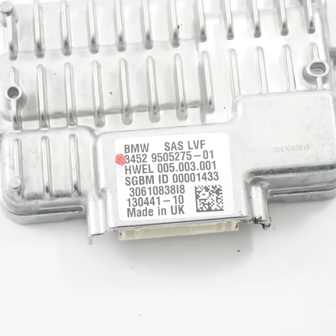 BMW F40 F45 X1 F48 Mini F55 F56 Control Unit SAS Module ECU - SKU 9505275 - Part number 9505275