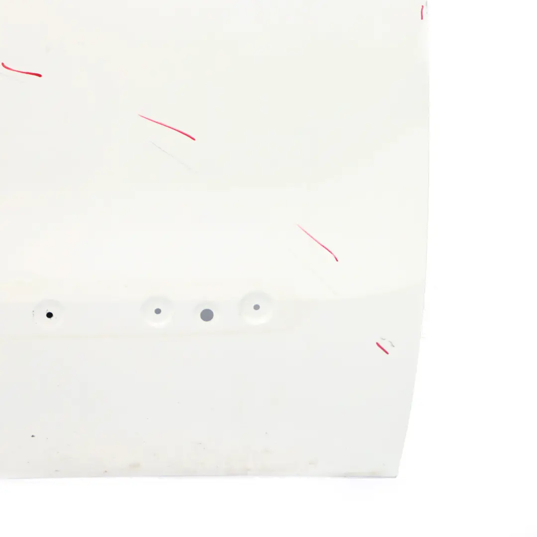 Door Front Right O/S Door Cover Shell Polar White - 452 to Vauxhall Opel Combo D with Part number 95509347 Vauxhall Opel Combo D Door Front Right O/S Door Cover Shell Polar White - 452 - SKU 95509347-POW - Part number 95509347