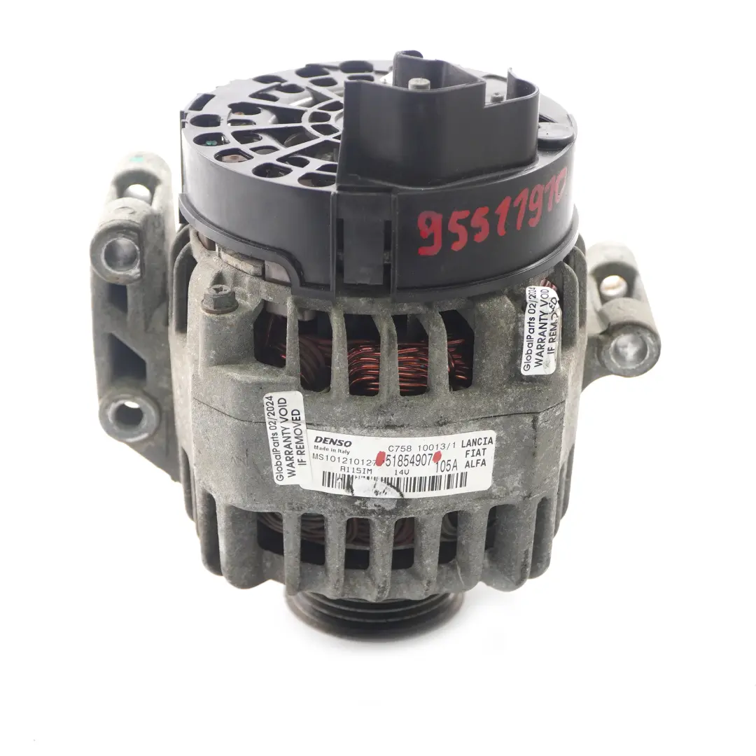Lancia Alternator Engine Genarator to Vauxhall Combo D 1.3 Cdti Fiat with Part number 95511910 Vauxhall Combo D 1.3 Cdti Fiat Lancia Alternator Engine Genarator - SKU 95511910 - Part number 95511910