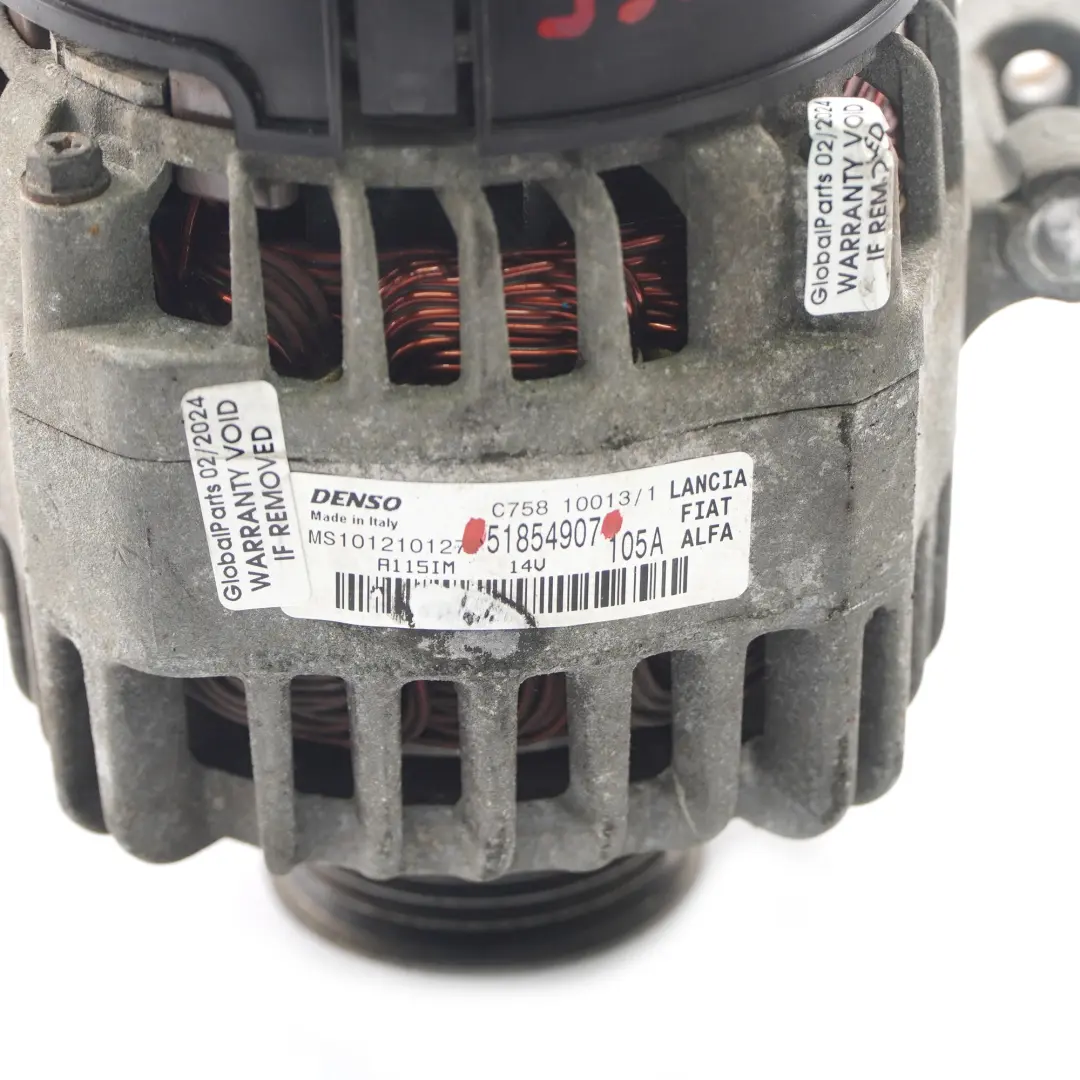 Lancia Lichtmaschine Motor Generator für Opel Combo D 1.3 Cdti Fiat mit Teilenummer 95511910 Opel Combo D 1.3 Cdti Fiat Lancia Lichtmaschine Motor Generator - SKU 95511910 - Teilenummer 95511910