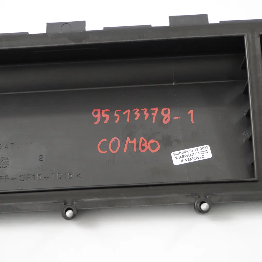 Tapa Caja Filtro Aire Tapa Superior para Opel Combo 1.3 CDTi con número de pieza 95513378 Opel Combo 1.3 CDTi Tapa Caja Filtro Aire Tapa Superior - SKU 95513378-1 - Número de pieza 95513378