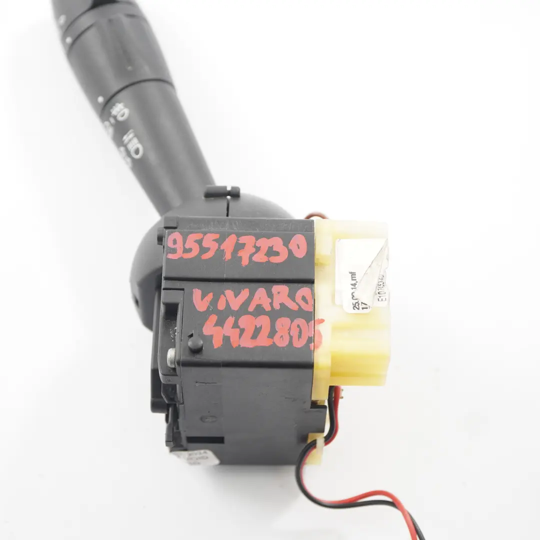 Renault Trafic 3 Opel Vivaro B Interrupteur commande feux clignotants - SKU 95517230 - Numéro de pièce 95517230