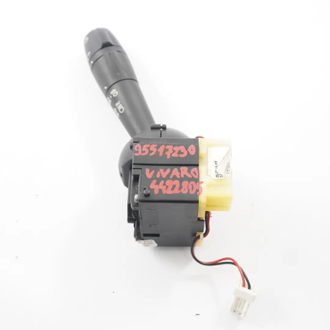 Renault Trafic 3 Opel Vivaro B Interrupteur commande feux clignotants - SKU 95517230 - Numéro de pièce 95517230