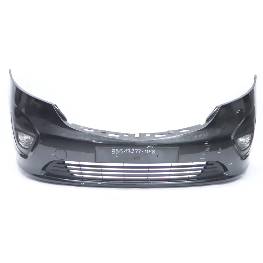  Front Bumper Opel Vauxhall Vivaro B Trim Panel Covering Midnight Black - D68 - SKU 95517277-MID - Part number 95517277