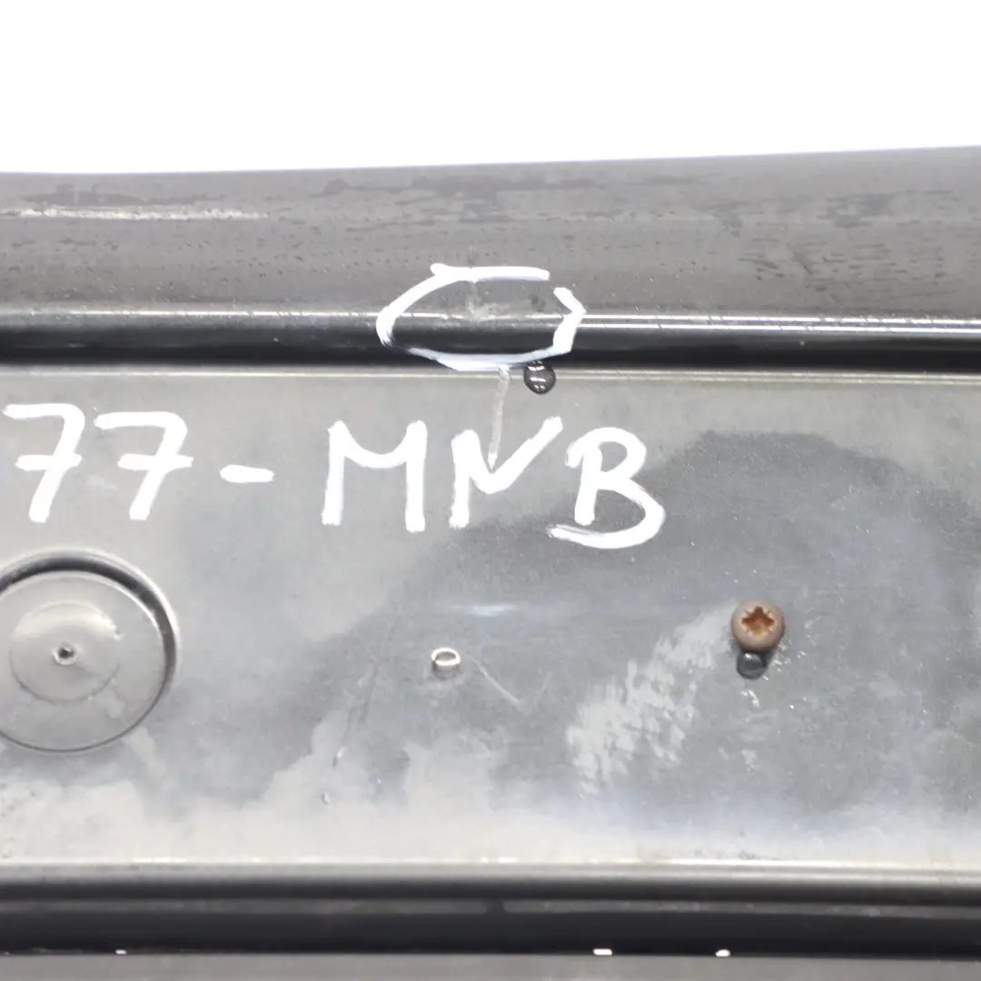  Front Bumper Opel Vauxhall Vivaro B Trim Panel Covering Midnight Black - D68 - SKU 95517277-MID - Part number 95517277