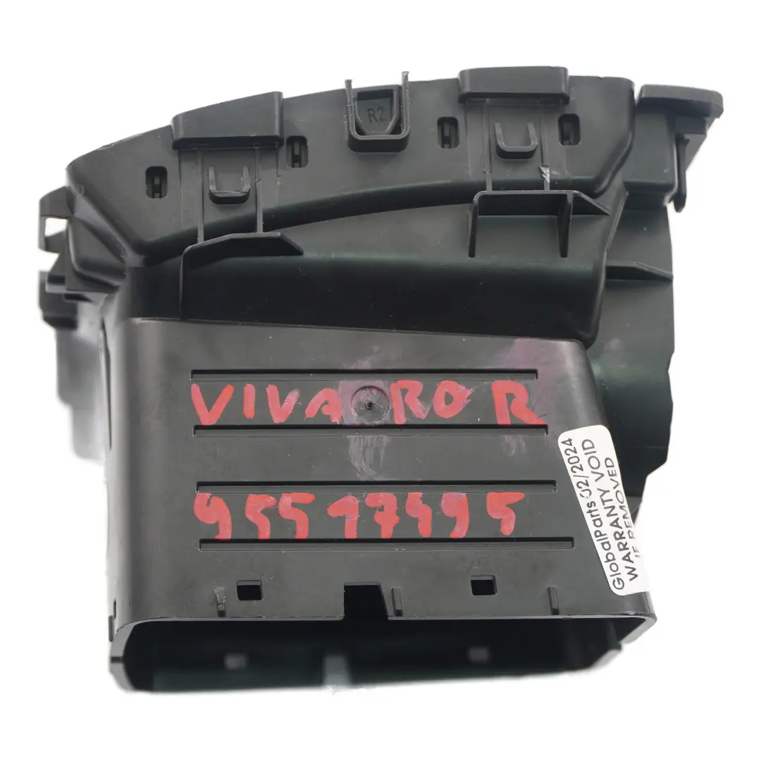 Bocchetta Cruscotto Cruscotto Destra Centro Griglia per Opel Vivaro B con numero di parte 95517495 Opel Vivaro B Bocchetta Cruscotto Cruscotto Destra Centro Griglia - SKU 95517495 - Numero di parte 95517495