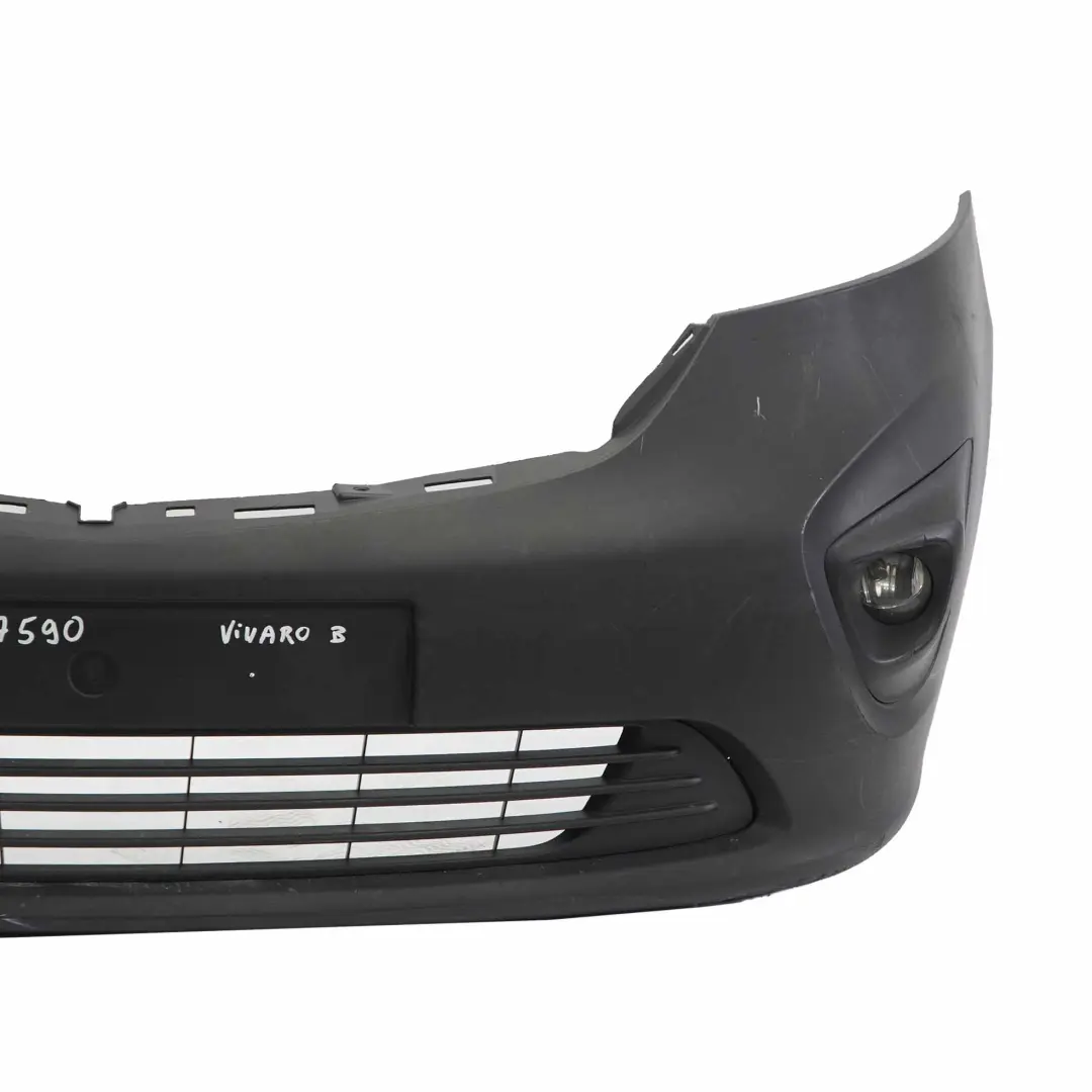 Front Bumper Opel Vauxhall Vivaro B Trim Panel Covering to with Part number 95517590 Front Bumper Opel Vauxhall Vivaro B Trim Panel Covering - SKU 95517590 - Part number 95517590