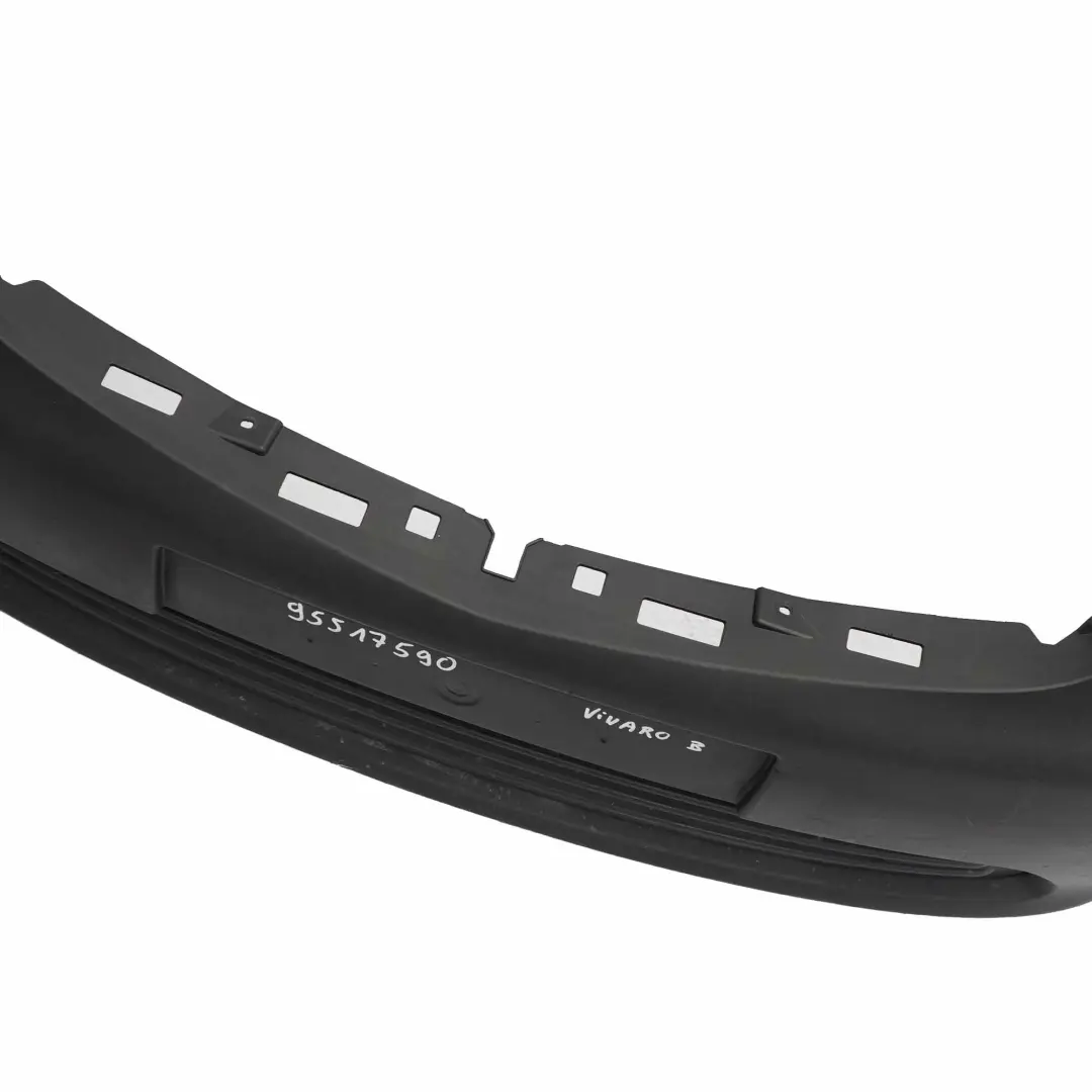 Front Bumper Opel Vauxhall Vivaro B Trim Panel Covering to with Part number 95517590 Front Bumper Opel Vauxhall Vivaro B Trim Panel Covering - SKU 95517590 - Part number 95517590