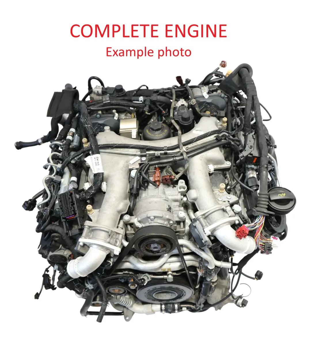 Porsche Cayenne S 92A Unkomplett Motor CUDC 4.2 V8 Diesel 385PS 159TKM, GARANTIE - SKU 95810093100 - Teilenummer 95810093100
