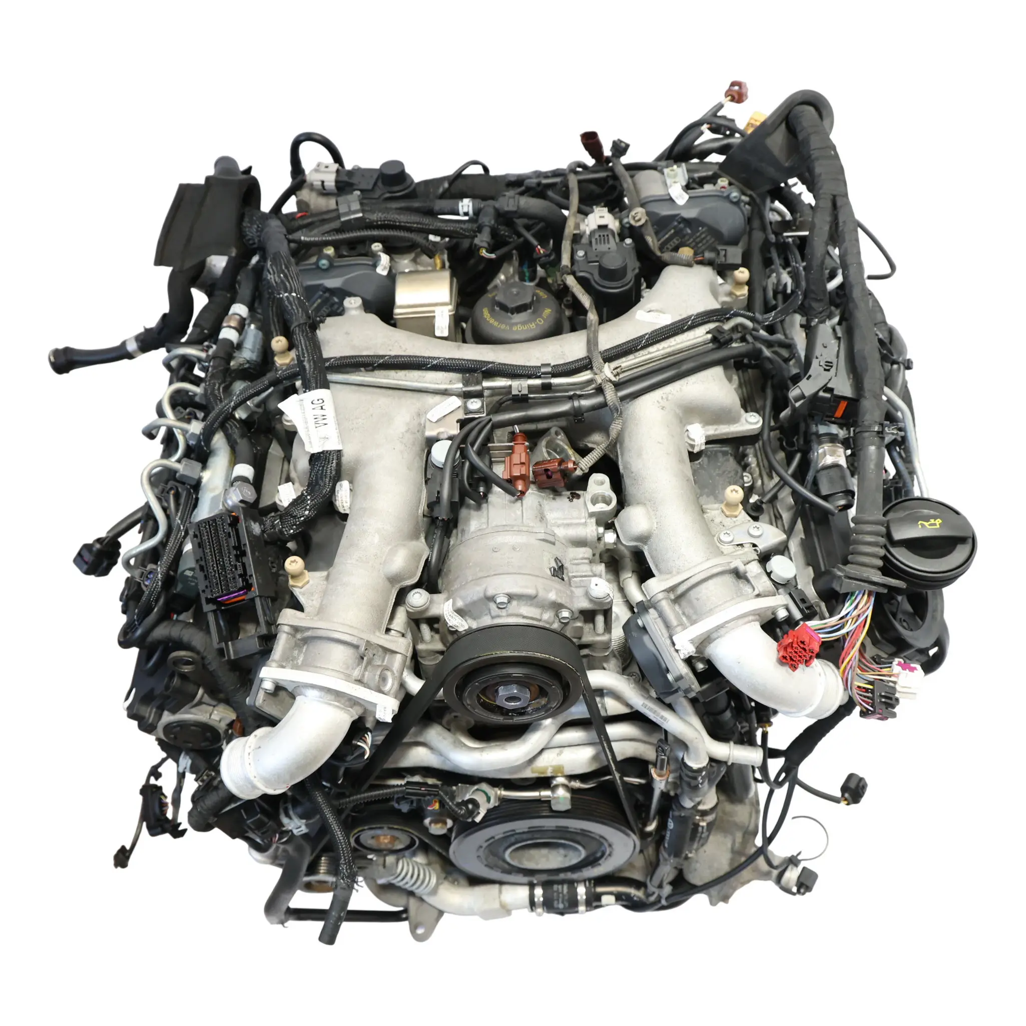 Porsche Cayenne S 92A Complete Engine CUDC 4.2 V8 Diesel 385HP 99k, WARRANTY