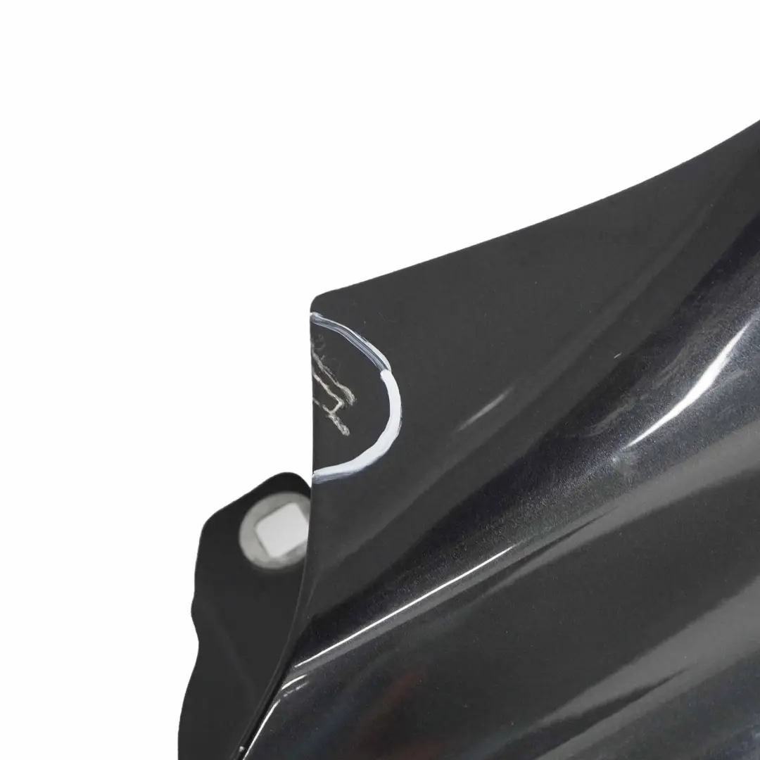 BMW F30 F31 Seitenwand Vorne Links Kotflügel Black Sapphire Schwarz - 475 - SKU 9621597-BS1 - Teilenummer 9621597