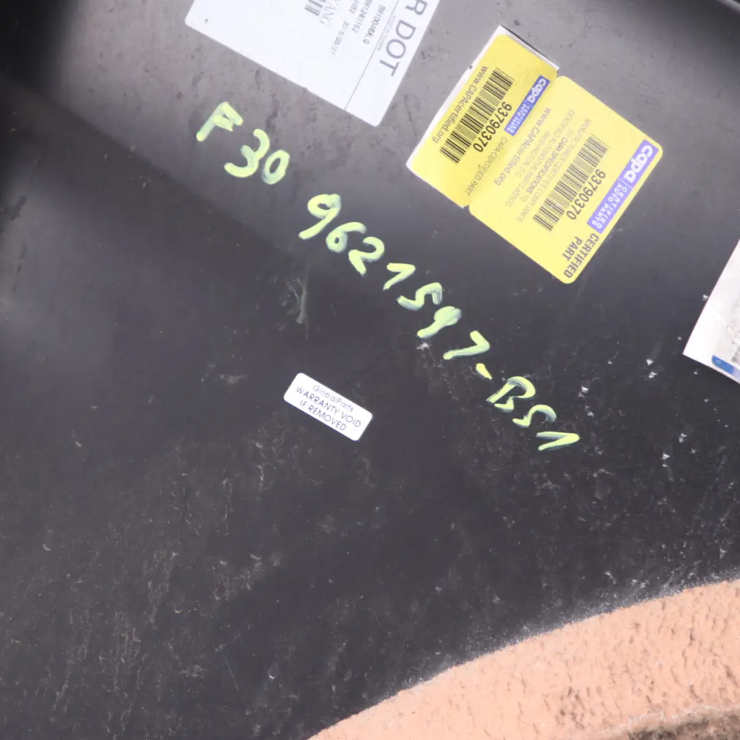 Side Wing Panel Fender F31 Front Left N/S Black Sapphire Metallic - 475 to BMW F30 with Part number 9621597 BMW F30 Side Wing Panel Fender F31 Front Left N/S Black Sapphire Metallic - 475 - SKU 9621597-BS2 - Part number 9621597