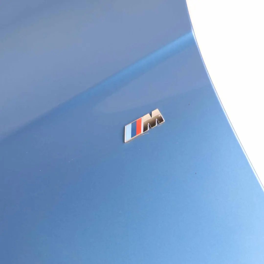 BMW F30 Side Wing Panel Fender F31 Front Left N/S Estoril Blue Metallic - B45 - SKU 9621597-EB - Part number 9621597