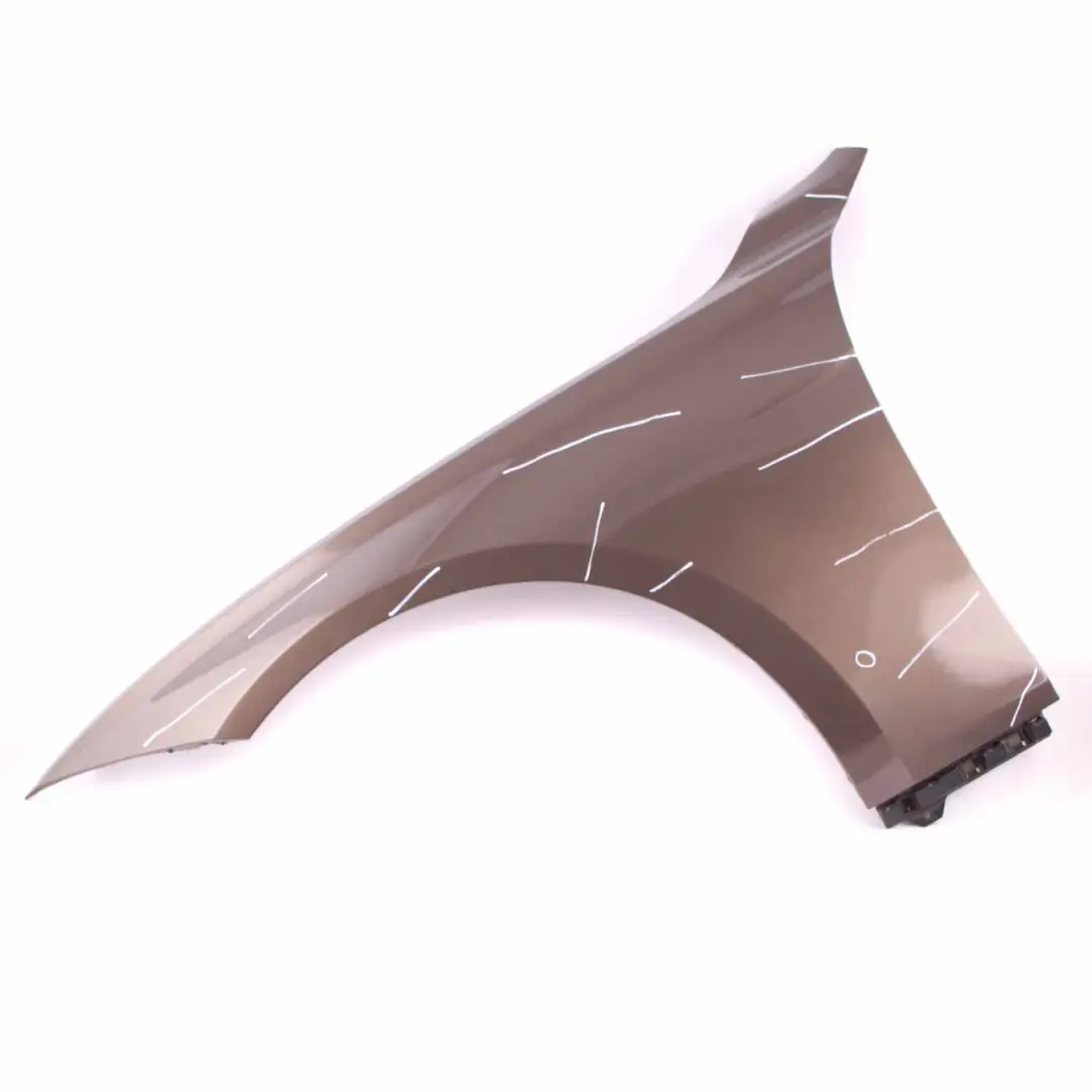Side Wing Panel Fender F31 Front Left N/S Sparkling Bronze Metallic B06 to BMW F30 with Part number 9621597 BMW F30 Side Wing Panel Fender F31 Front Left N/S Sparkling Bronze Metallic B06 - SKU 9621597-SPB - Part number 9621597