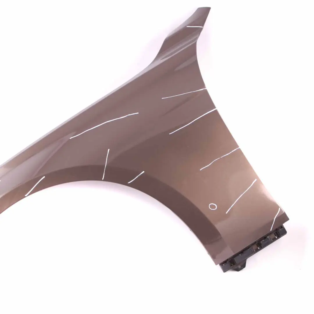 Side Wing Panel Fender F31 Front Left N/S Sparkling Bronze Metallic B06 to BMW F30 with Part number 9621597 BMW F30 Side Wing Panel Fender F31 Front Left N/S Sparkling Bronze Metallic B06 - SKU 9621597-SPB - Part number 9621597