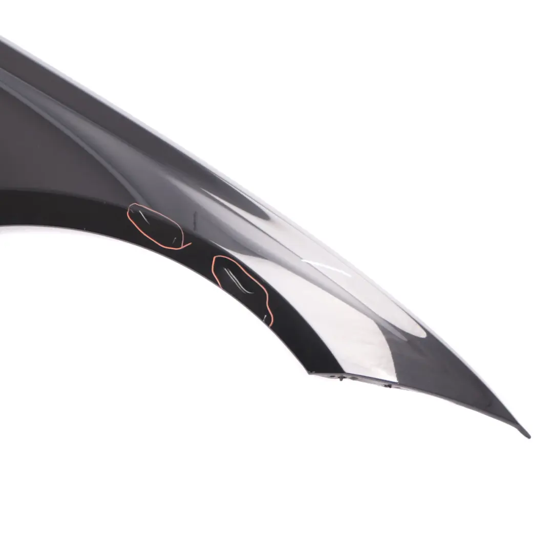 BMW F30 F31 Side Panel Wing Fender Front Right O/S Black Sapphire Metallic - 475 - SKU 9621598-BS5 - Part number 9621598