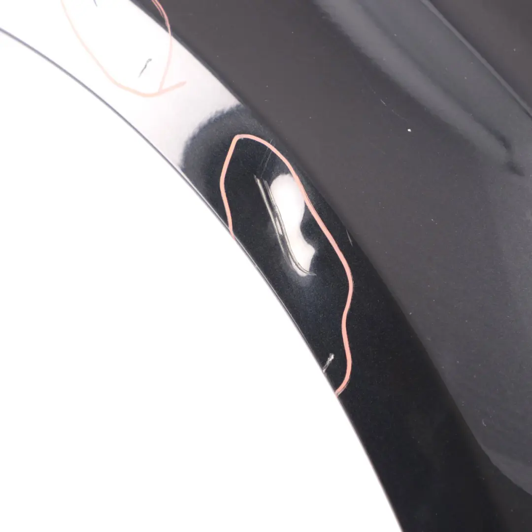 Side Panel Wing Fender Front Right O/S Black Sapphire Metallic - 475 to BMW F30 F31 with Part number 9621598 BMW F30 F31 Side Panel Wing Fender Front Right O/S Black Sapphire Metallic - 475 - SKU 9621598-BS5 - Part number 9621598