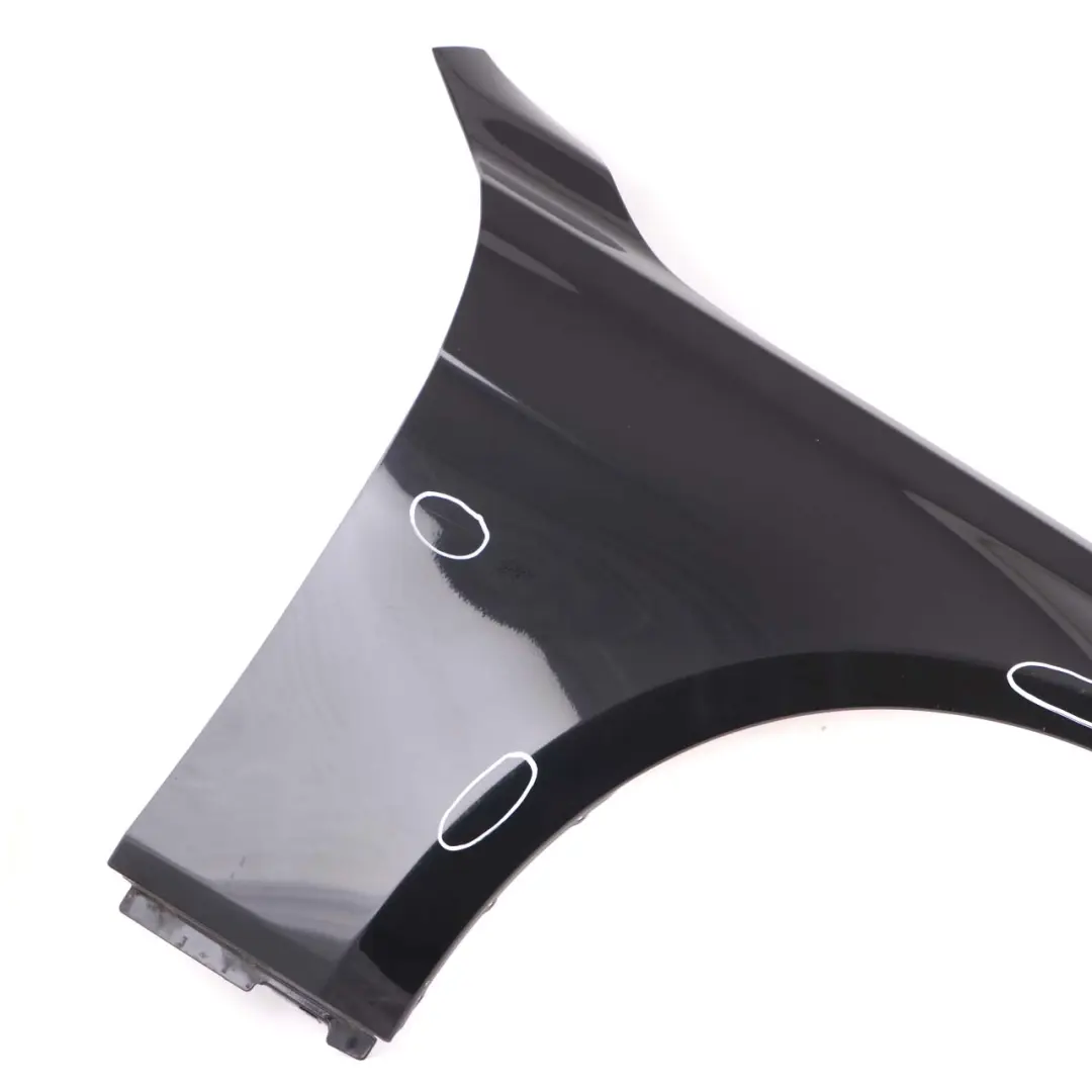 BMW F30 F31 Side Panel Wing Fender Front Right O/S Black Sapphire Metallic 475 - SKU 9621598-BS - Part number 9621598