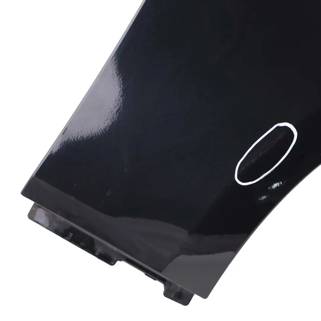 Side Panel Wing Fender Front Right O/S Black Sapphire Metallic 475 to BMW F30 F31 with Part number 9621598 BMW F30 F31 Side Panel Wing Fender Front Right O/S Black Sapphire Metallic 475 - SKU 9621598-BS - Part number 9621598