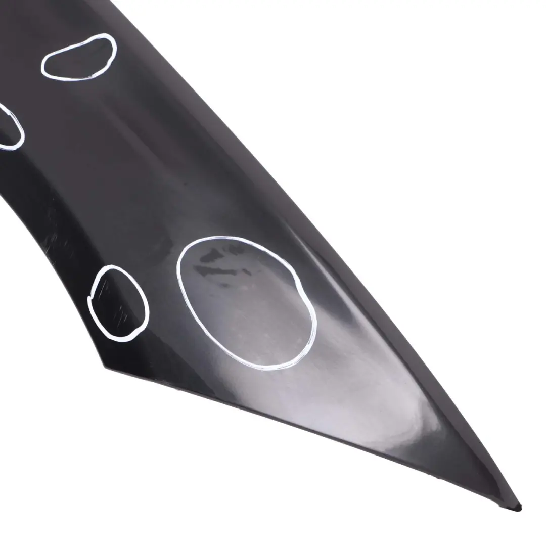 Side Panel Wing Fender Front Right O/S Black Sapphire Metallic 475 to BMW F30 F31 with Part number 9621598 BMW F30 F31 Side Panel Wing Fender Front Right O/S Black Sapphire Metallic 475 - SKU 9621598-BS - Part number 9621598
