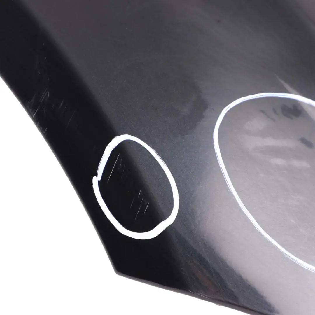 BMW F30 F31 Side Panel Wing Fender Front Right O/S Black Sapphire Metallic 475 - SKU 9621598-BS - Part number 9621598