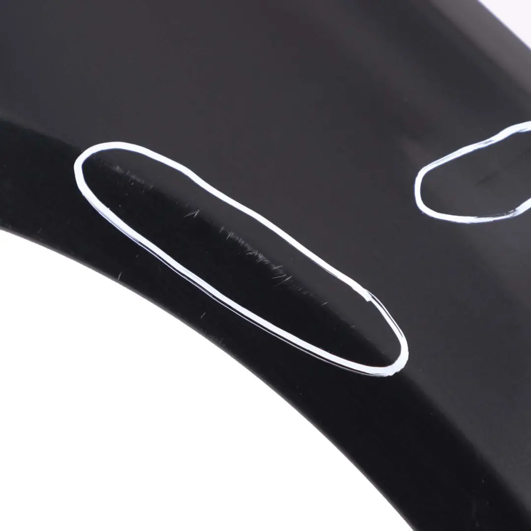 BMW F30 F31 Side Panel Wing Fender Front Right O/S Black Sapphire Metallic 475 - SKU 9621598-BS - Part number 9621598