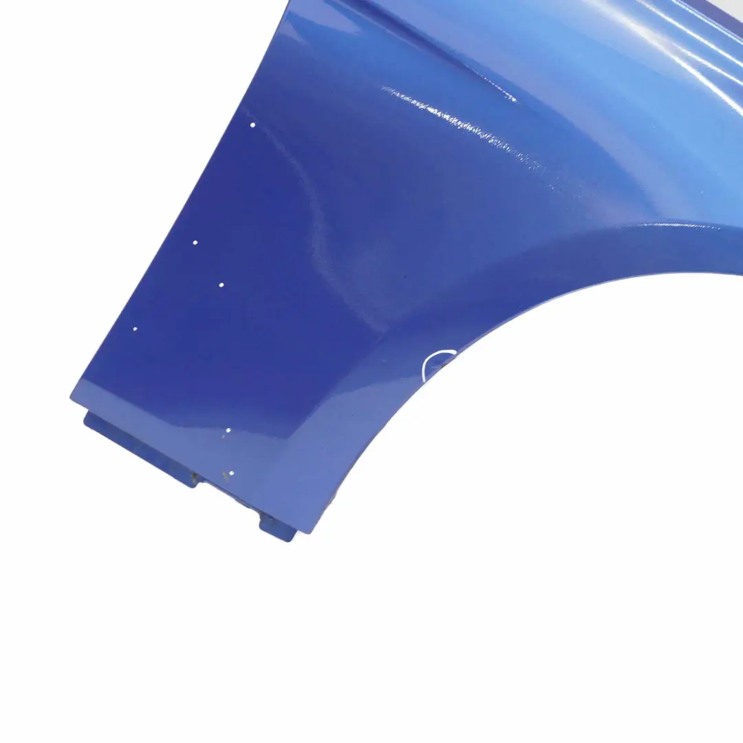 Seitenteil Kotflügel vorne rechts Estoril Blau Metallic - B45 für BMW F30 F31 mit Teilenummer 9621598 BMW F30 F31 Seitenteil Kotflügel vorne rechts Estoril Blau Metallic - B45 - SKU 9621598-EB1 - Teilenummer 9621598