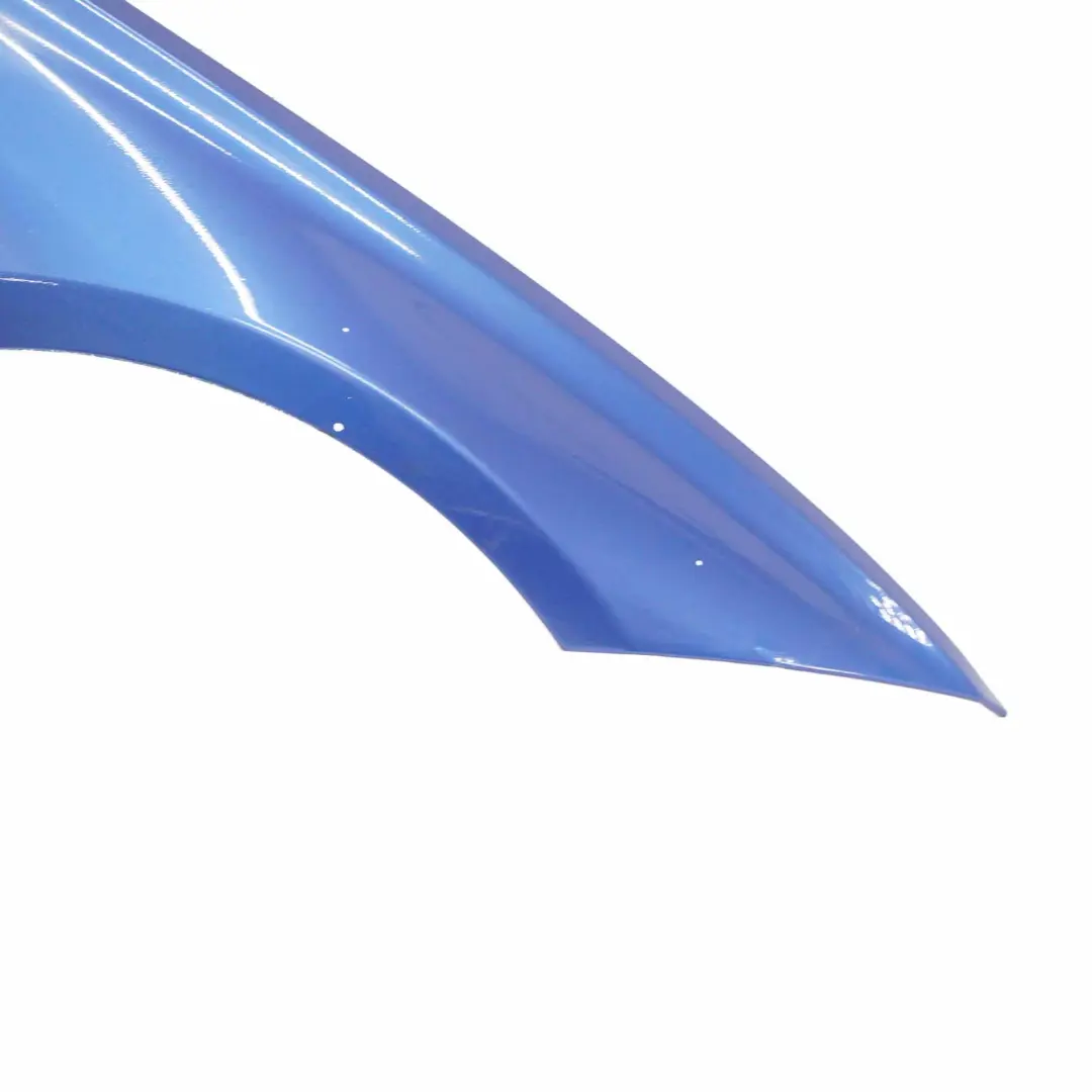 Side Panel Wing Fender Front Right O/S Estoril Blue Metallic - B45 to BMW F30 F31 with Part number 9621598 BMW F30 F31 Side Panel Wing Fender Front Right O/S Estoril Blue Metallic - B45 - SKU 9621598-EB1 - Part number 9621598
