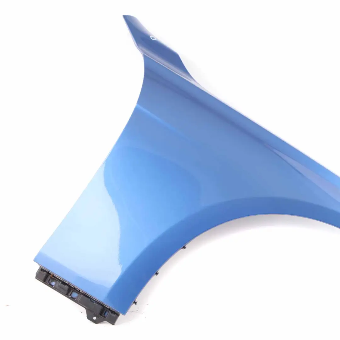 BMW F30 F31 Side Panel Wing Fender Front Right O/S Estoril Blue Metallic - B45 - SKU 9621598-EB - Part number 9621598