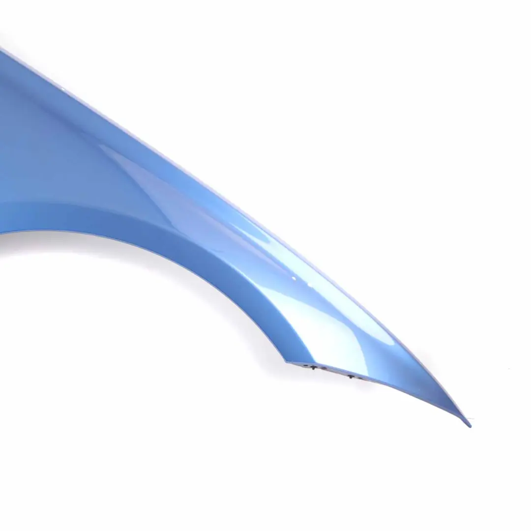 Side Panel Wing Fender Front Right O/S Estoril Blue Metallic - B45 to BMW F30 F31 with Part number 9621598 BMW F30 F31 Side Panel Wing Fender Front Right O/S Estoril Blue Metallic - B45 - SKU 9621598-EB - Part number 9621598