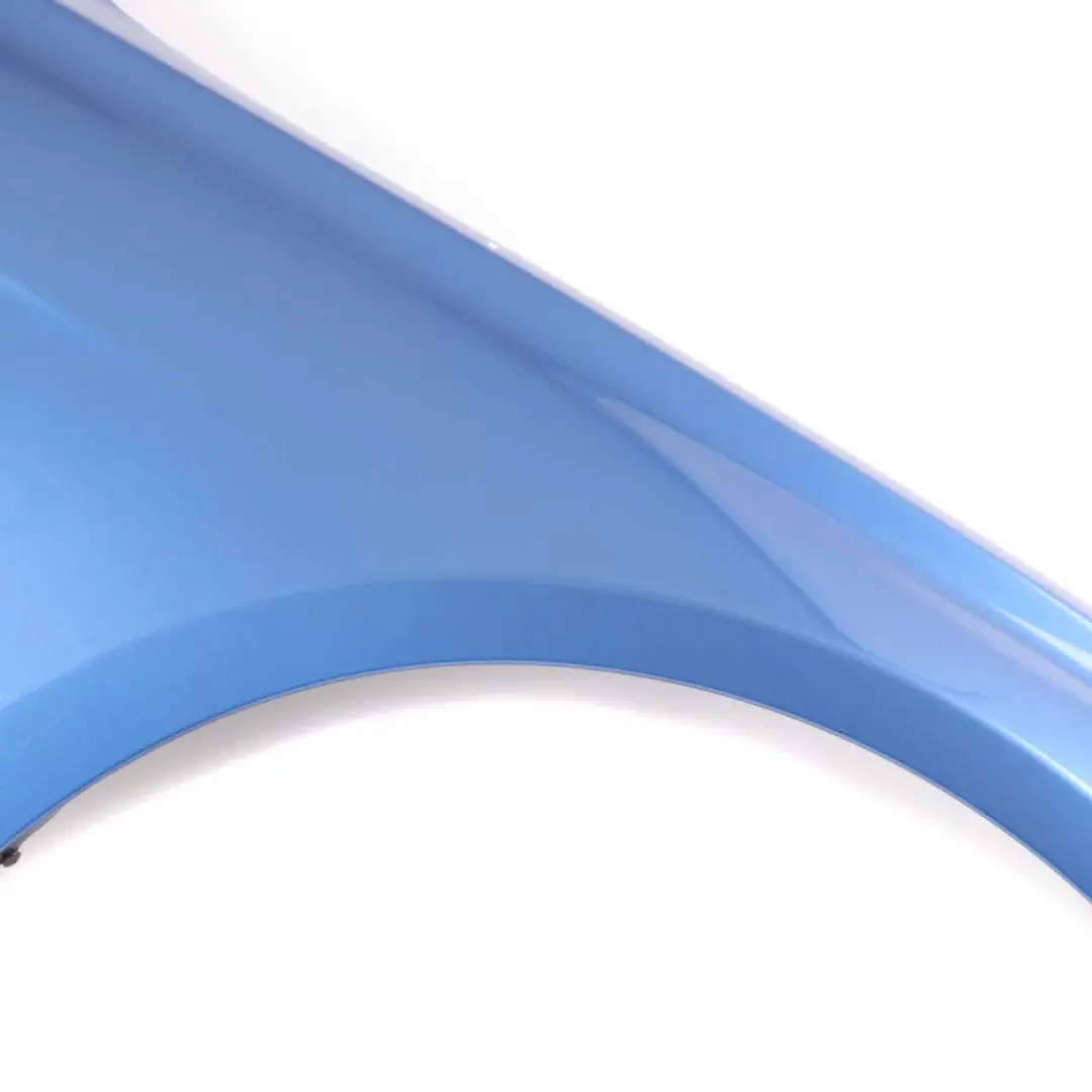 Side Panel Wing Fender Front Right O/S Estoril Blue Metallic - B45 to BMW F30 F31 with Part number 9621598 BMW F30 F31 Side Panel Wing Fender Front Right O/S Estoril Blue Metallic - B45 - SKU 9621598-EB - Part number 9621598