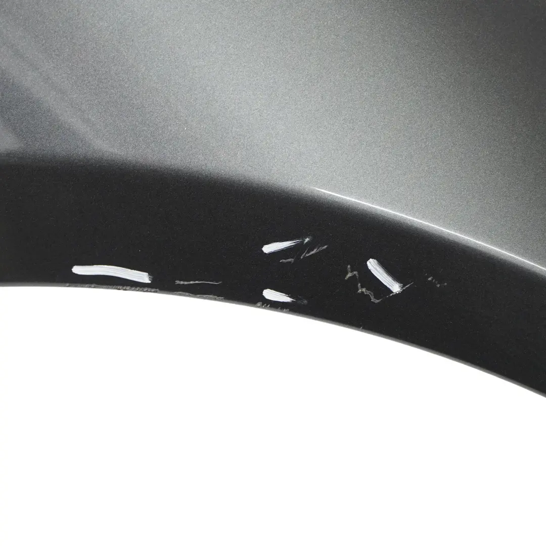 Front Wing Panel BMW F30 F31 Fender Right Side O/S Mineralgrau Grey Metallic B39 to with Part number 9621598 Front Wing Panel BMW F30 F31 Fender Right Side O/S Mineralgrau Grey Metallic B39 - SKU 9621598-MG - Part number 9621598