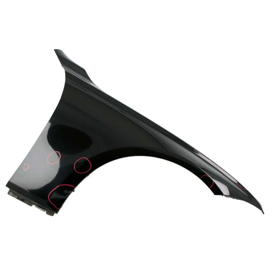 Side Panel Wing Fender Front Right O/S Schwarz 2 Black - 668 to BMW 3 F30 F31 with Part number 9621598 BMW 3 F30 F31 Side Panel Wing Fender Front Right O/S Schwarz 2 Black - 668 - SKU 9621598-SCH - Part number 9621598