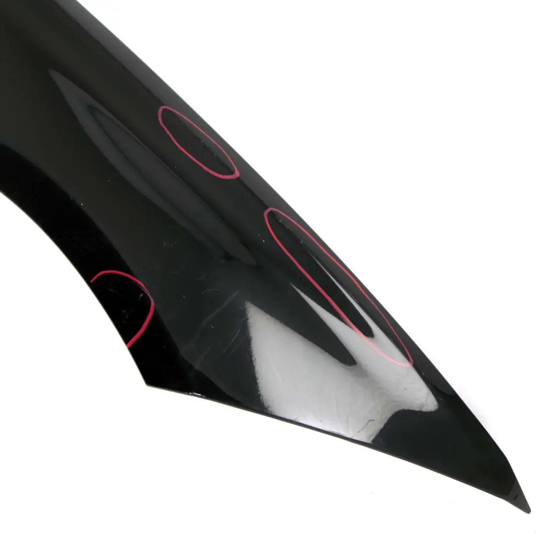 Side Panel Wing Fender Front Right O/S Schwarz 2 Black - 668 to BMW 3 F30 F31 with Part number 9621598 BMW 3 F30 F31 Side Panel Wing Fender Front Right O/S Schwarz 2 Black - 668 - SKU 9621598-SCH - Part number 9621598