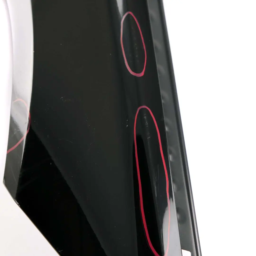 BMW 3 F30 F31 Side Panel Wing Fender Front Right O/S Schwarz 2 Black - 668 - SKU 9621598-SCH - Part number 9621598