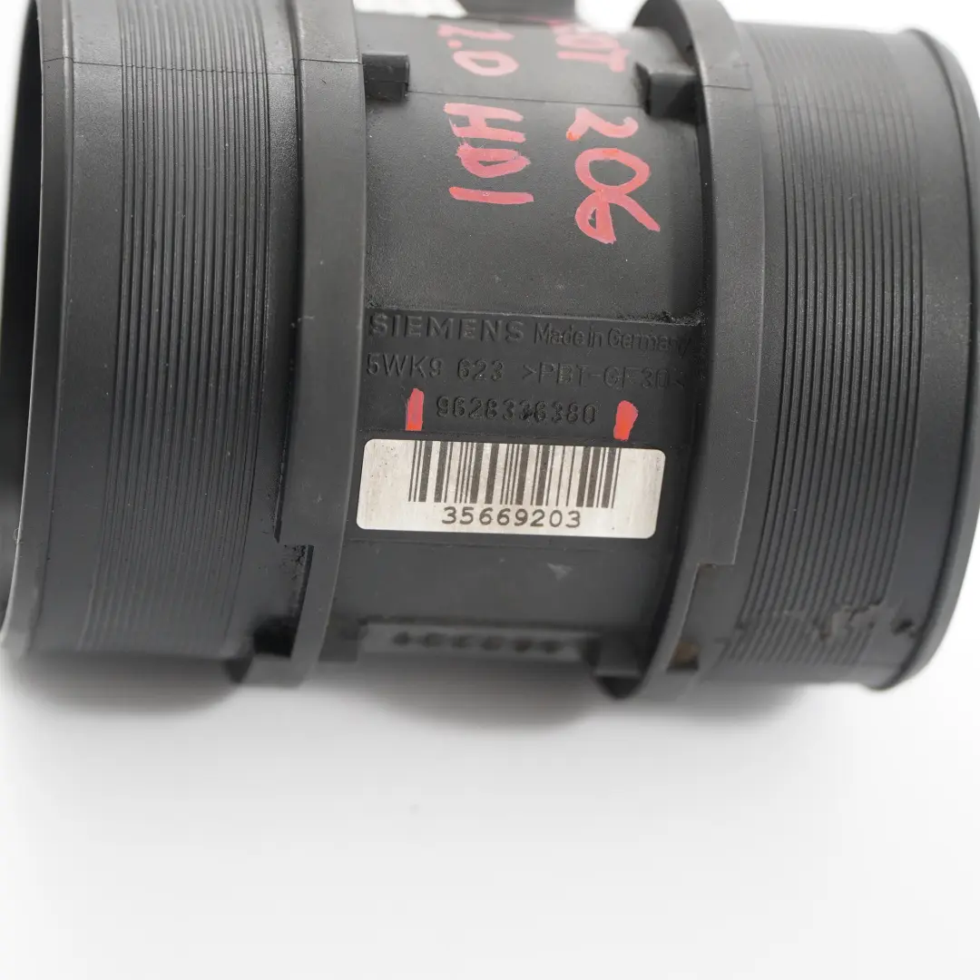 Flujo de Aire Sensor de Masa para Peugeot Partner 206 Berlingo 2.0 HDI con número de pieza 9628336380 Peugeot Partner 206 Berlingo 2.0 HDI Flujo de Aire Sensor de Masa - SKU 9628336380 - Número de pieza 9628336380