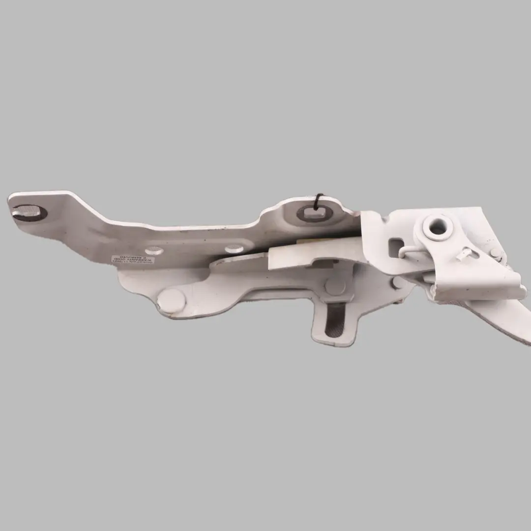 Hinge Front Right O/S Bonnet Hood Engine Hinge Alpine White 300 to BMW F45 F46 with Part number 7391034 BMW F45 F46 Hinge Front Right O/S Bonnet Hood Engine Hinge Alpine White 300 - SKU 9632502-AW - Part number 7391034