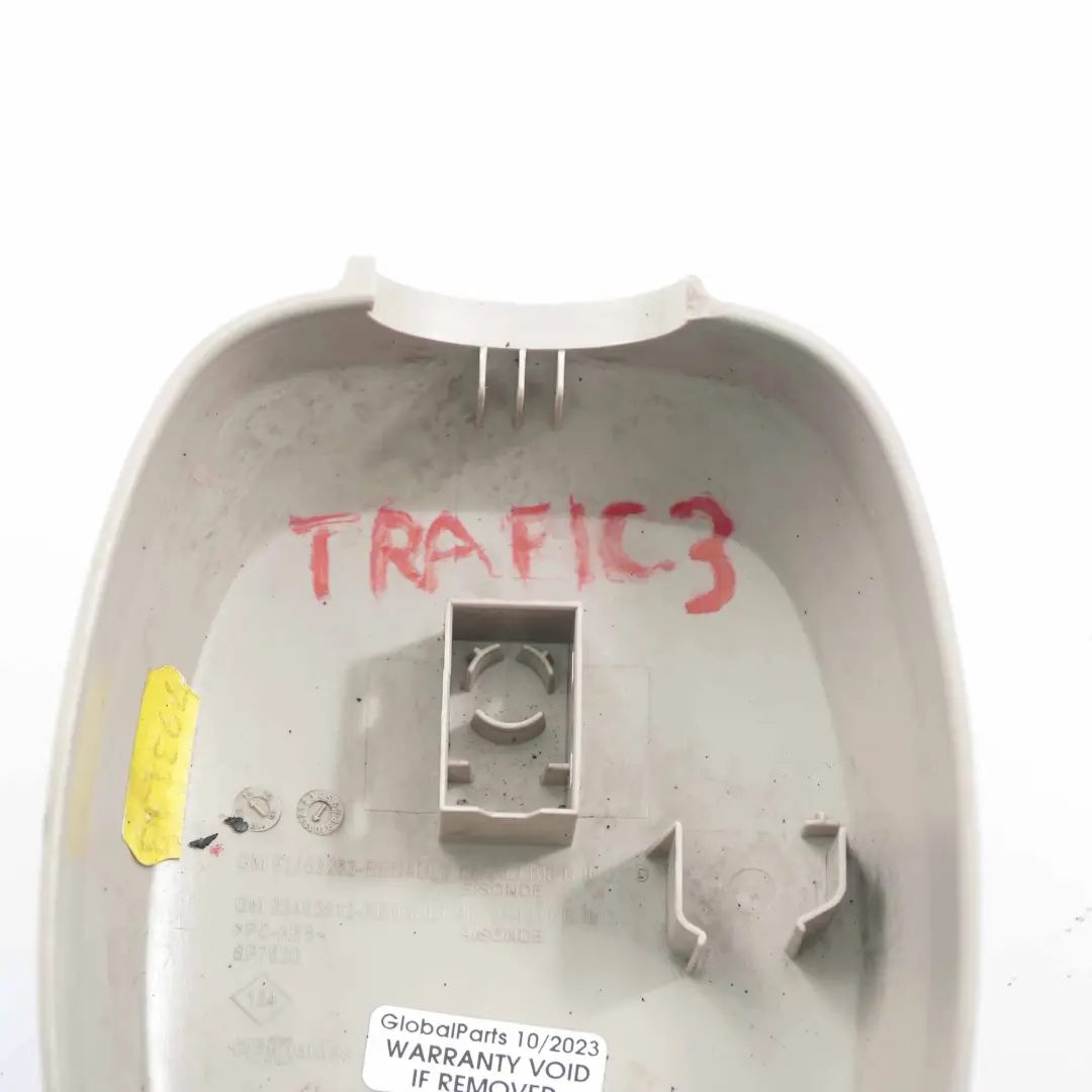Windscreen Rain Light Sensor Cover Grey to Renault Trafic III with Part number 963291108R Renault Trafic III Windscreen Rain Light Sensor Cover Grey - SKU 963291108R - Part number 963291108R